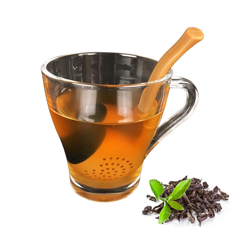 Food Grade Eco-friendly Silicone Owl Tea Infuser