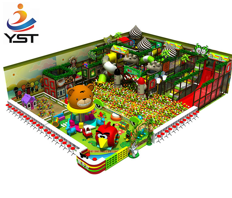 Professional Indoor Soft Play Equipment Plastic Indoor Adventure Playground