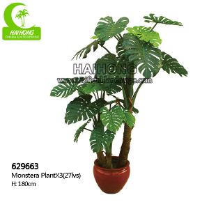 Quality Wholesale 180cm Artificial Monstera Plant Garden Landscaping And Indoor Decor Artificial Plant wholesale