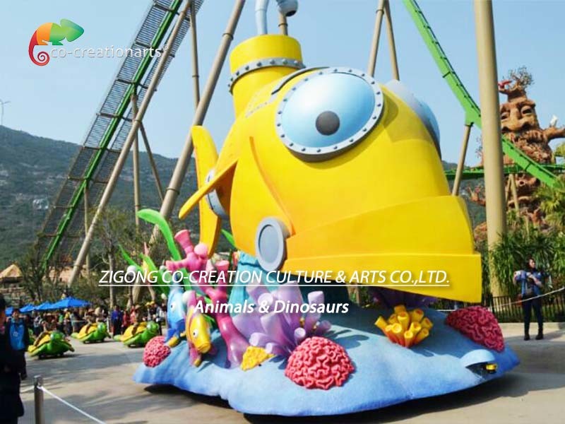 Aquarium Theme Custom Made Animatronics Custom Parade Floats ISO certified
