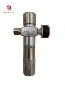 Quality 18/8 Cartridge Shell Aluminum Nitrogen Mini Regulator 0-60PSI Gauge wholesale