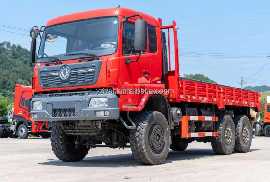 Dongfeng 6x6 4X4 All-Wheel Drive Truck with Diesel Fuel and EURO 5 Emission Standard