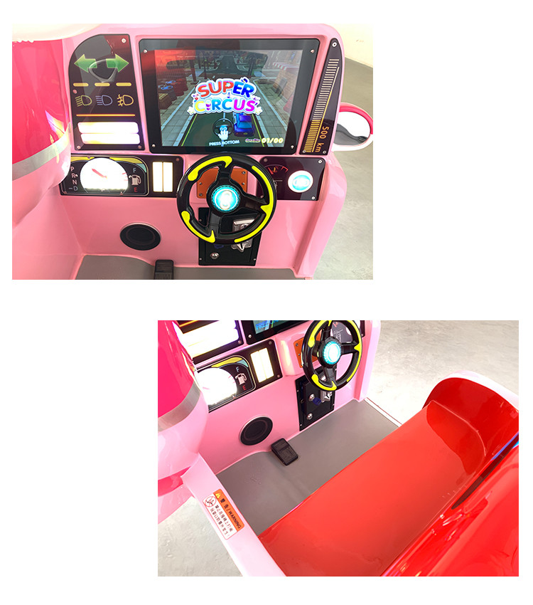 Rabbit Cruise Car Kiddie Ride Fiberglass Material For Entertainment