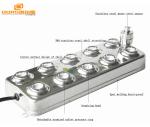 48V Ultrasonic Cleaning Transducer , 230W Ultrasonic Atomizing Transducer 253*91