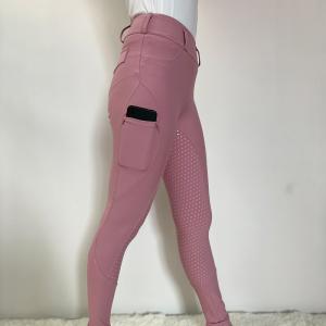 Quality Breathable XXS Pink Horse Riding Pants Equestrian Ladies Breeches wholesale