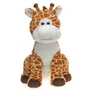 Quality Custom Grey Cute Small Baby Giraffe Stuffed Animal Plush Toys 8 inch wholesale