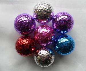 Quality metal color golf ball wholesale