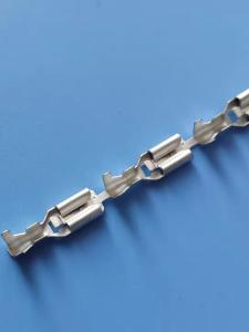 Quality Straight 187 Terminal Connector Electroplated Tin Crimping Connectors And Terminals wholesale