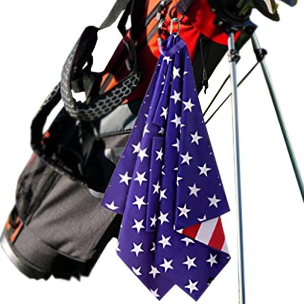 Factory Wholesale Golf Towel With Magnet Customized Logo Magnetic Clip For Golf