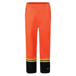 Quality HIvis Orange FR Rain Trousers , High Visibility fireproof anti-statics rain gear Pants wholesale