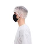 3 Plys Black Dust Disposable Mouth Mask 17.5x9.5cm