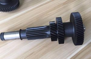 Quality Automatic Transmission Input Shaft High Hardness , Polishing Helical Gear Shaft wholesale