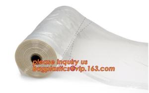 Quality Garment Tubing Dispenser Drum Liner-Clear Drum Can Liners Doorknob bags Door Knob Bags Ice Bags Ice Bags w/ Drawstrings wholesale