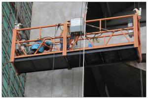Quality Building maintenance India painting steel suspended rope platform ZLP800 wholesale