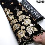 Good quality african lace dresses embroidery velvet lace fabrics for french