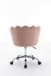 Pink Swivel Shell Chair D17.72inch