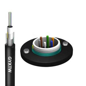 Quality 1 2 4 6 8 Core Indoor Steel Wire Drop Fiber Optic Cable wholesale