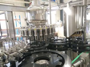 Quality Pulp Beverage 12000bph Glass Bottle Filling Machine wholesale