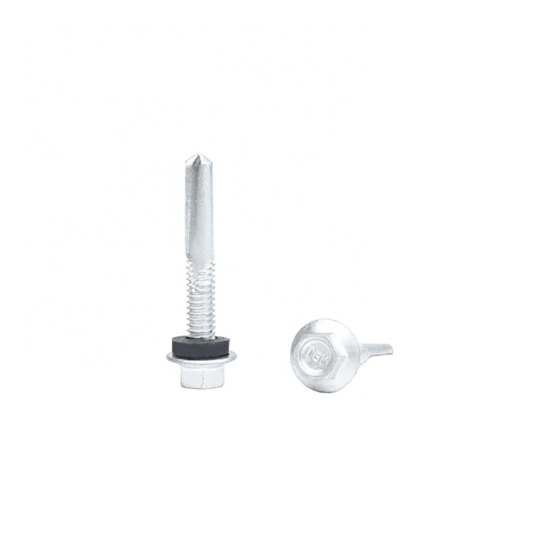 Ruspert Finish Stainless Steel Hex Flange Head Self Tapping Screw SUS410