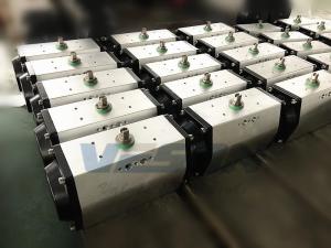 Quality Quarter Turn Double Acting Pneumatic Valve Actuator Aluminum Alloy Material Horizontal Pneumatic Actuators wholesale