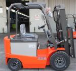 Condition 2tons Electric Forklift LxWxH 2310x1150x2150mm with USA Curtis