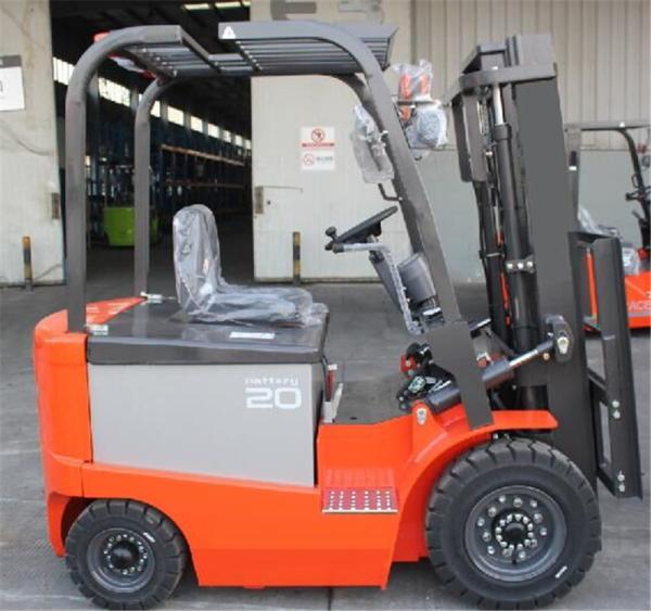 Condition 2tons Electric Forklift LxWxH 2310x1150x2150mm with USA Curtis