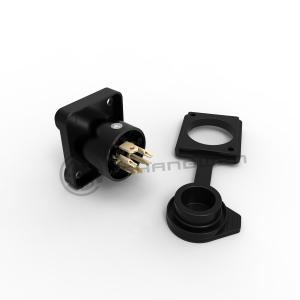 Quality Audio XLR Connector Outdoor Waterproof 5 Pin Connector Male Socket wholesale