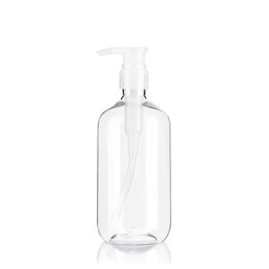 Quality 520ml Big Capacity Clear Empty Bottle With Transparent Pump Dispenser wholesale