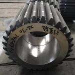 Cylindrical 45# Steel 2 Mold Crown Pinion Steel Gear Wheel