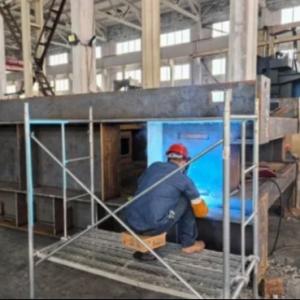 Quality S355JR Carbon Steel Welding Process for Construction Machinery Parts wholesale