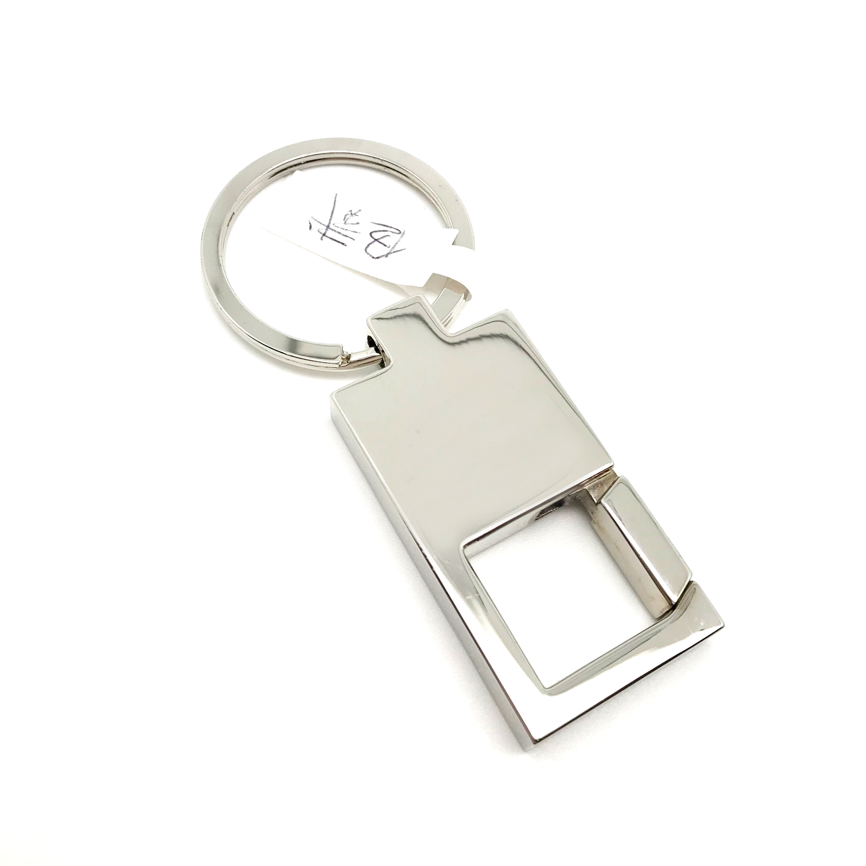 As Photo Customized Logo Metal Keychain Holder for Your Business Needs