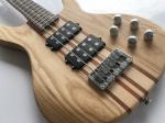 professional active electric bass guitar neck through body bass guitar with