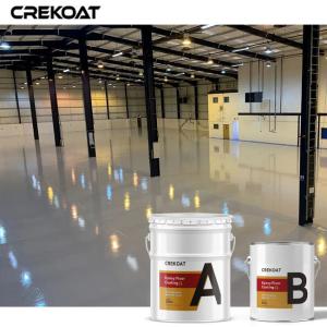 Quality Polyaspartic Industrial Epoxy Floor Coating Longer Service Life MSDS wholesale