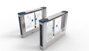 Quality Hotel waist high Turnstile Access Control System 304 Stainless Steel wholesale