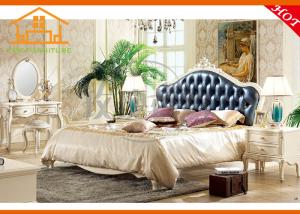 Quality White color antique Hot selling italian design For Dubai market 2016 top selling hand carved bedroom furniture set wholesale