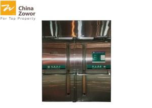 Quality 1.5 Hours 55 mm Stainless Steel Fire Rated Glass Doors For Hospital/ Opening Force 66 N wholesale