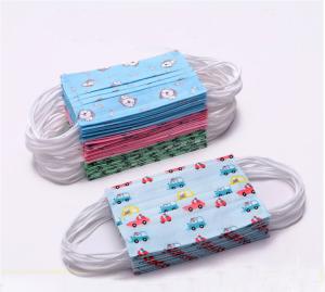 Quality Printed Kids Protective Wearing Medical Mask 3 Ply For Baby Children wholesale