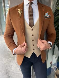 Quality Mens Business Casual Suit Jacket wholesale