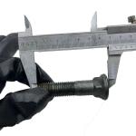 Din931 Track Shoe Bolt Dozer Undercarriage Parts Corrosion Resistance