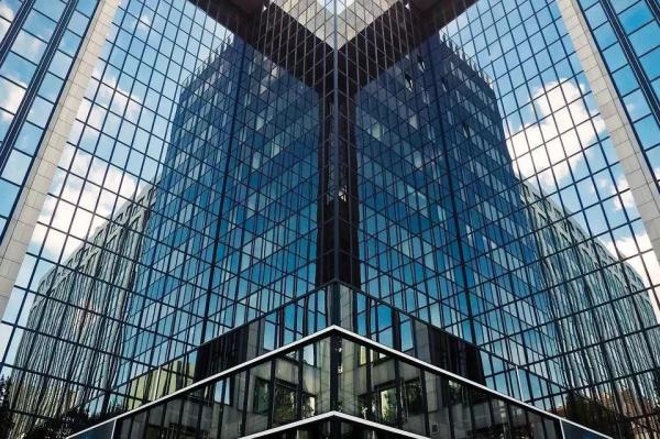 Powder Coated Aluminium Curtain Wall Manufacturers 3D Design For Enhanced