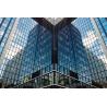 Buy cheap Powder Coated Aluminium Curtain Wall Manufacturers 3D Design For Enhanced from wholesalers