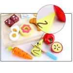 Montessori 9.5cm Wooden Cutting Fruit Magnetic Vegetable Toy