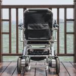 360W Brushless Motor Lightweight Foldable Electric Wheelchair