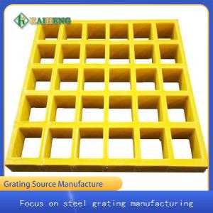 Quality High Bearing FRP Molded Grating Flooring grill For Automobile Beauty Shop wholesale