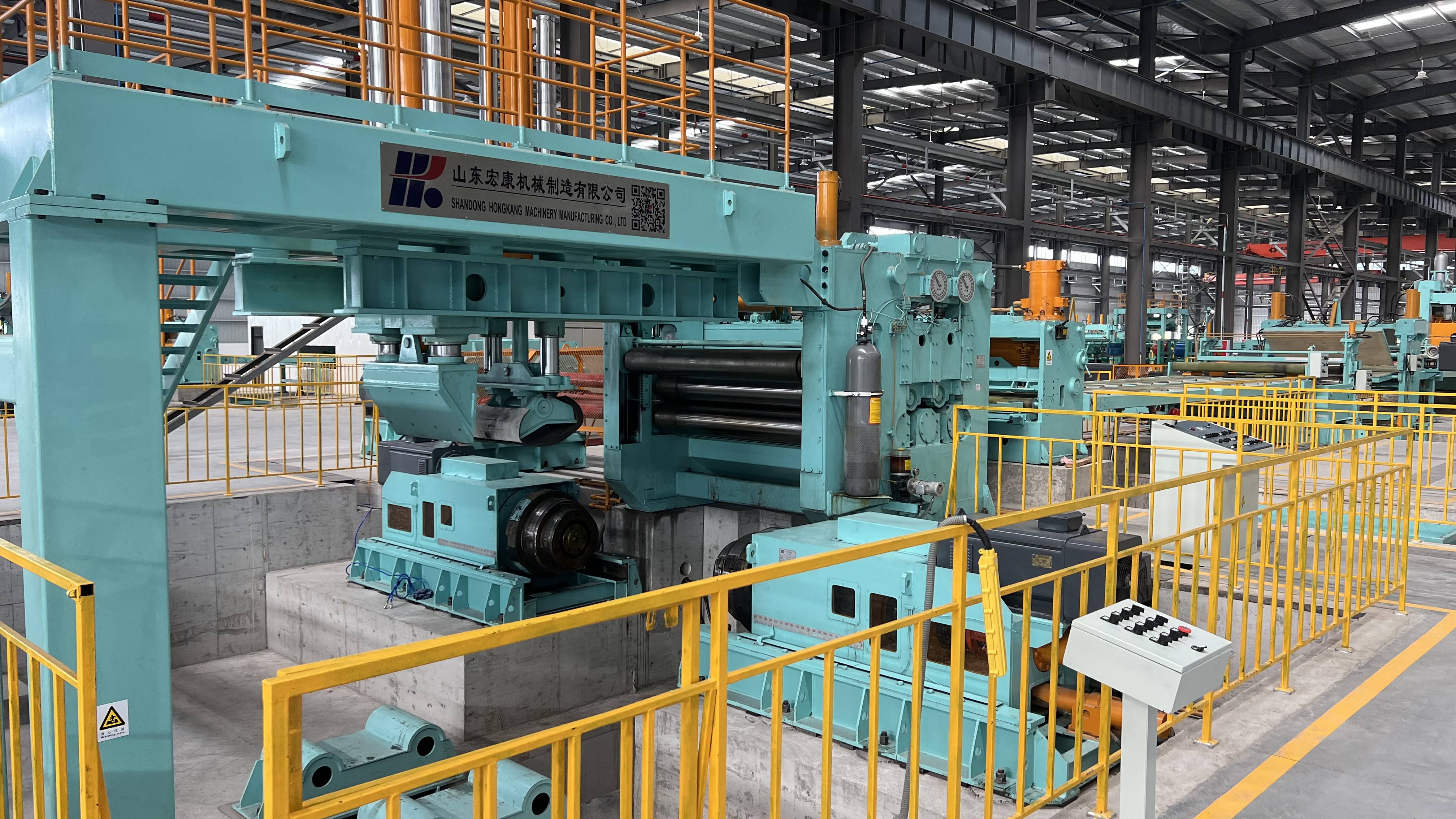 High Productivity Leveler Steel Coil Cutting Machine for Sheet Uncoiling and Shearing