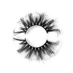 Lightweight Fluffy Mink Lashes , Dramatic 27mm Mink Lashes