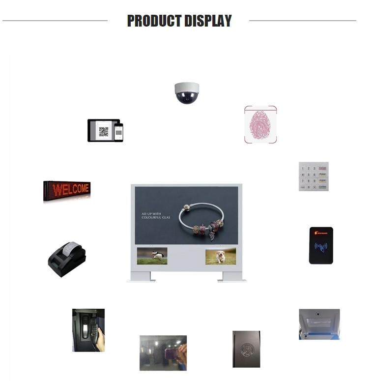 FCC ROHS digital outdoor signage LCD Advertising Sign Online support
