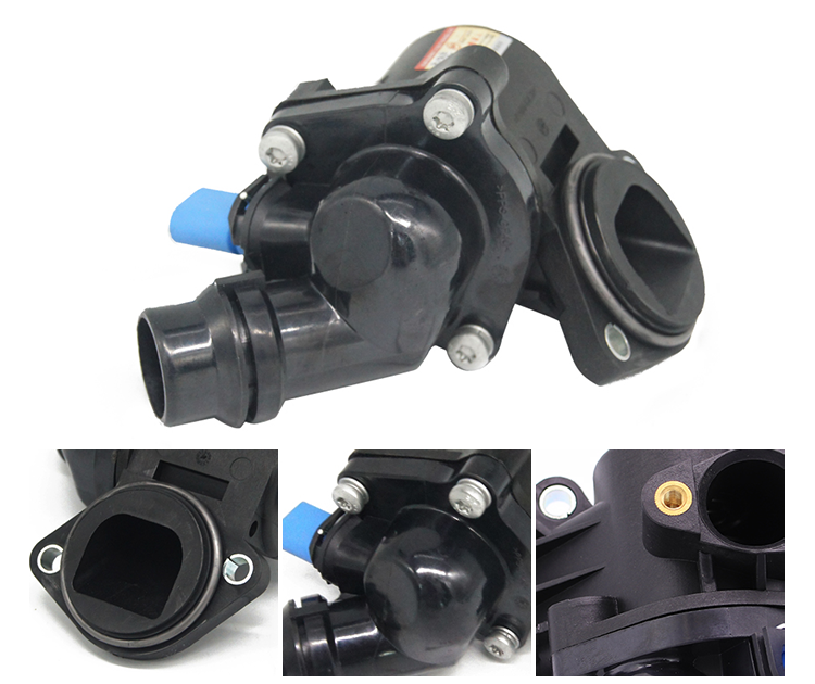 06B121111K Engine Cooling System Parts Transit Thermostat Housing Engine Thermostat Assembly For Audi A4 A6