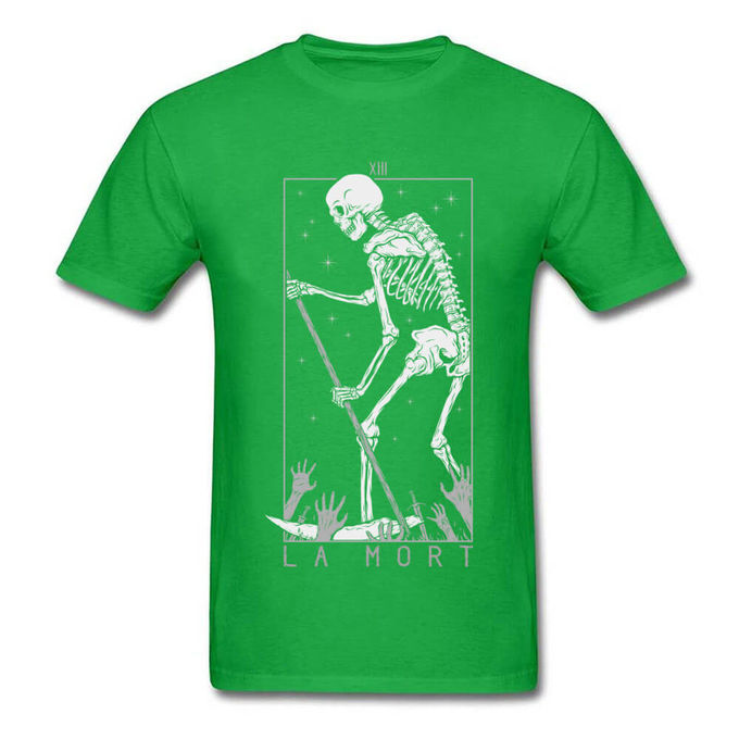 Short Sleeve Custom Anime T Shirts Solid Non Fade Color Double Needle Collar