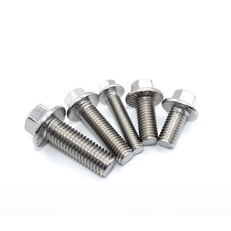 ISO9001 2015 Certified Customized Flange Bolt m6 m8 m10 m12 for OEM Service Advantage